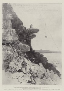 Avec le général French à Colesberg, envoi de munitions pour les canons sur Coles Kop - Frederic Villiers